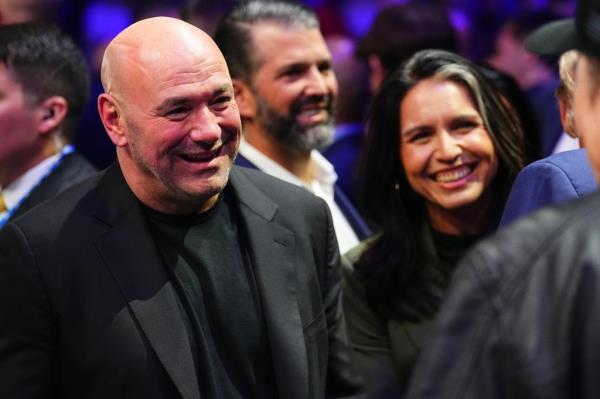 Dana White, Tulsi Gabbard